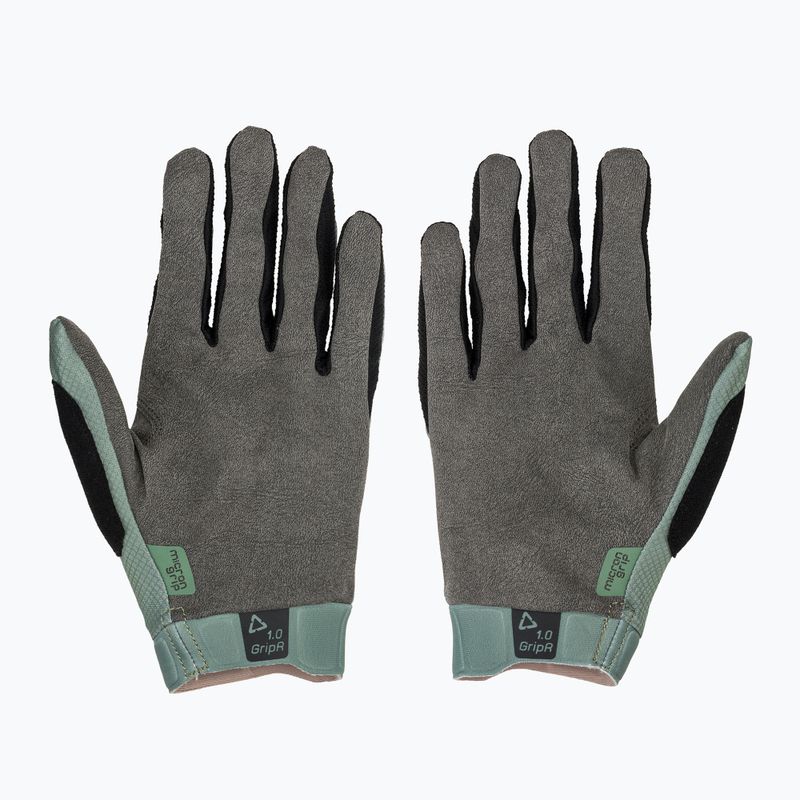 Pánské cyklistické rukavice Leatt MTB 1.0 GripR mist green 3