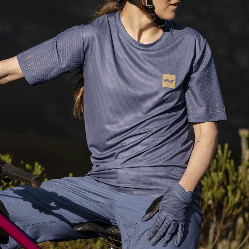 Dámský cyklistický dres Leatt MTB Trail 3.0 cosmic blue 3