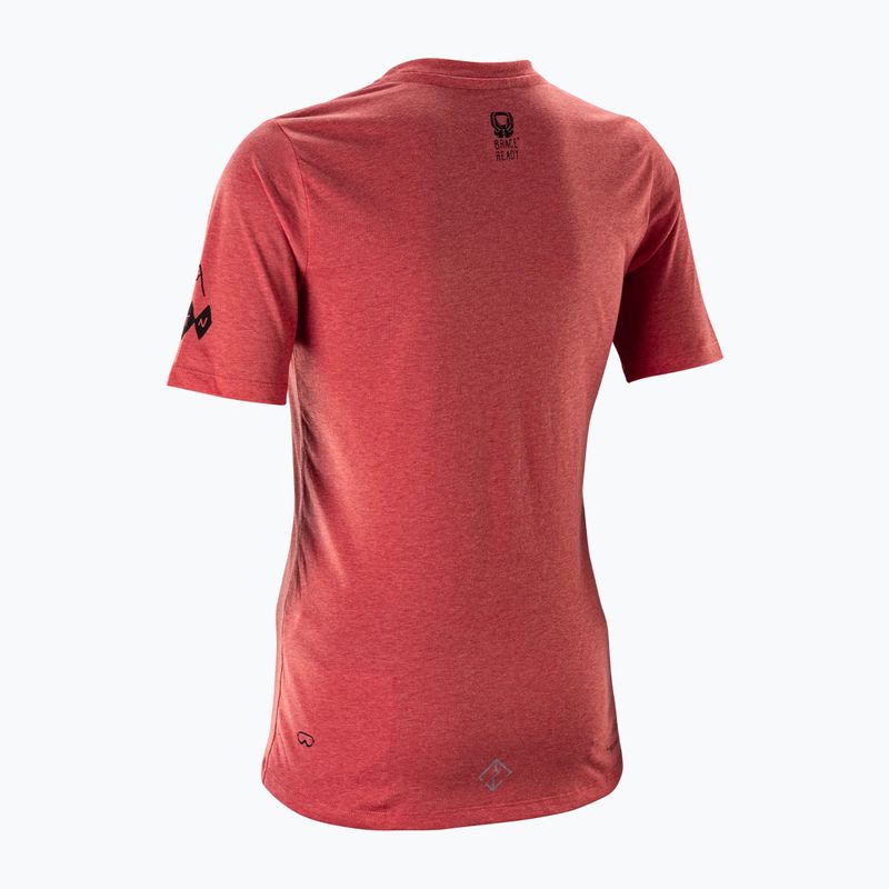 Dámský cyklistický dres Leatt MTB Gravity 3.0 dusty red 2