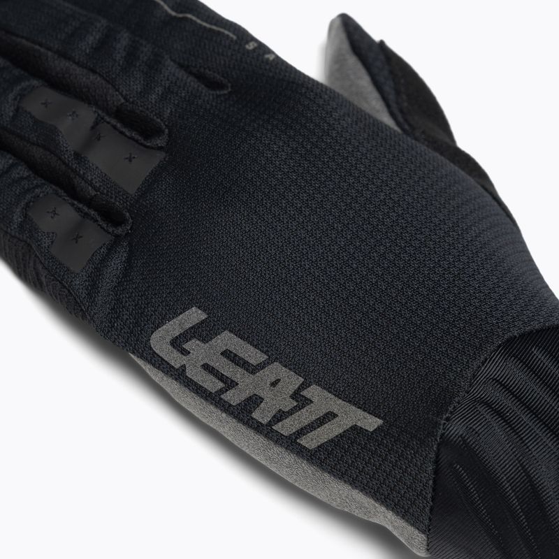 Dámské cyklistické rukavice Leatt MTB 1.0 GripR stealth 4
