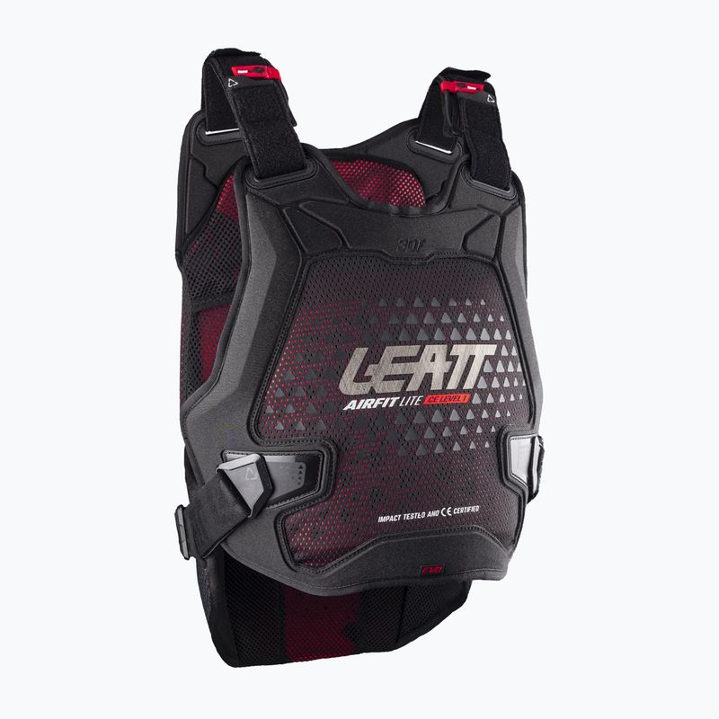 Cyklistický zvonek Leatt Chest Protector 3DF AirFit Evo Lite black 3