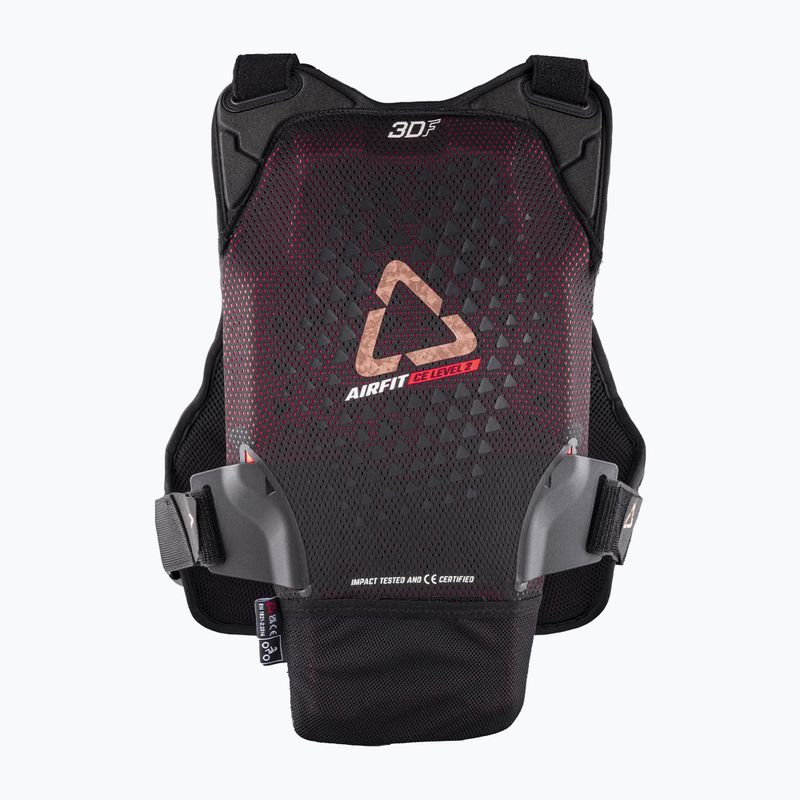 Dámský cyklistický zvonek Leatt Chest Protector 3DF AirFit Evo black 2