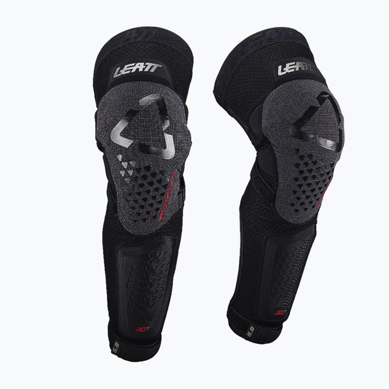 Dětské cyklistické chrániče na kolena a holeně Leatt 3DF 5.0 Evo EXT black 3