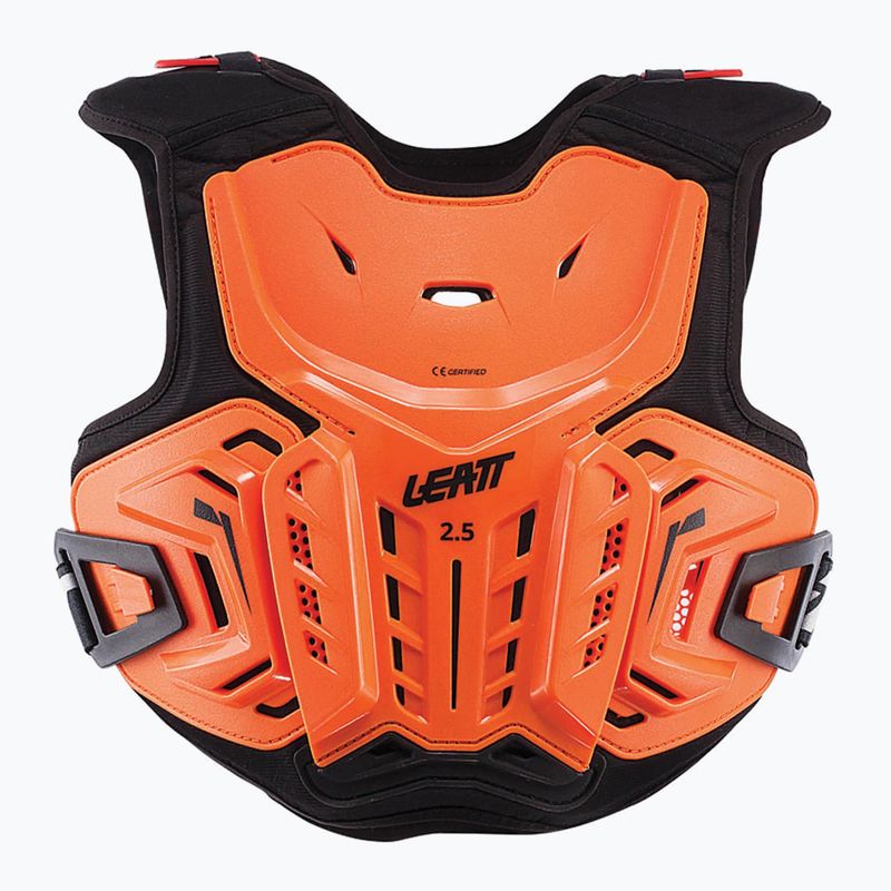 Dětský cyklistický chránič hrudi Leatt 2.5 orange/black