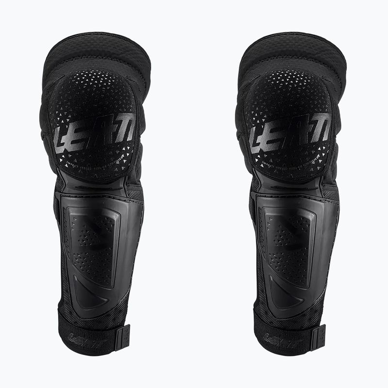 Cyklistické chrániče kolen a holení Leatt 3DF Hybrid EXT black