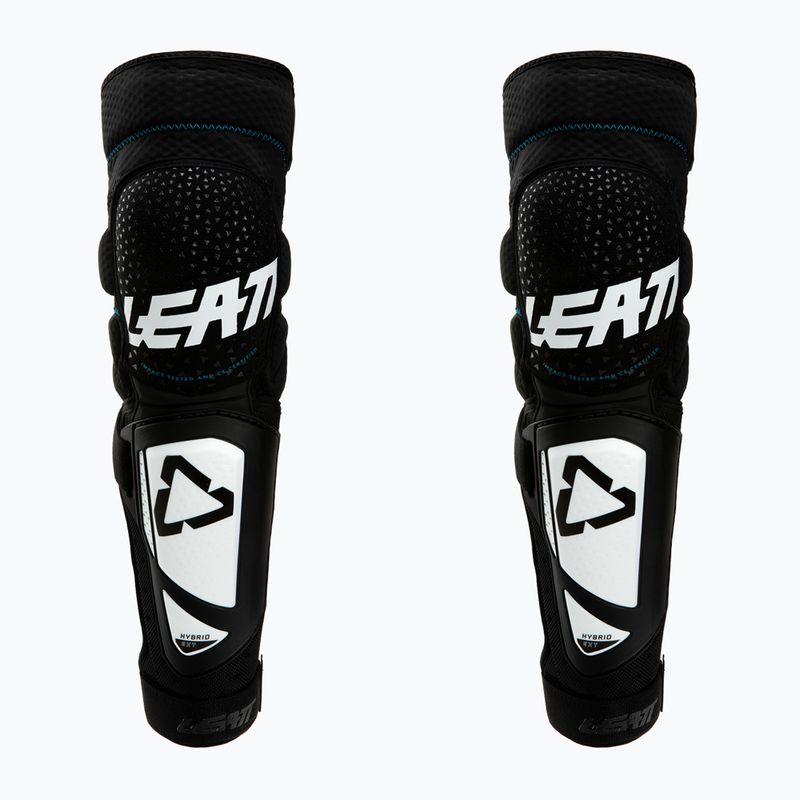 Chrániče kolen Leatt 3DF Hybrid EXT černobílé 5019400740