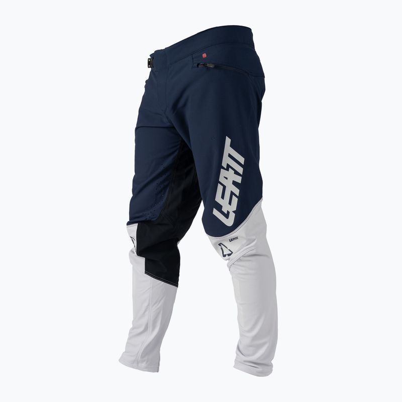Leatt MTB 4.0 pánské cyklistické kalhoty modro-bílé 5021110920 3