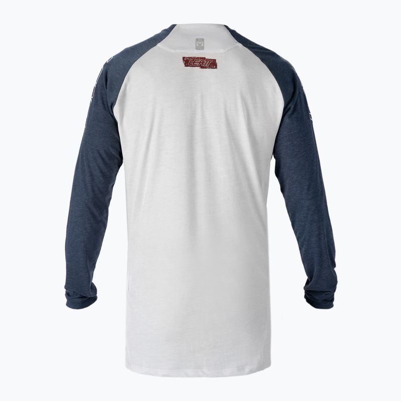Pánský cyklistický dres Leatt MTB 2.0 Long bílý 5021120541 2