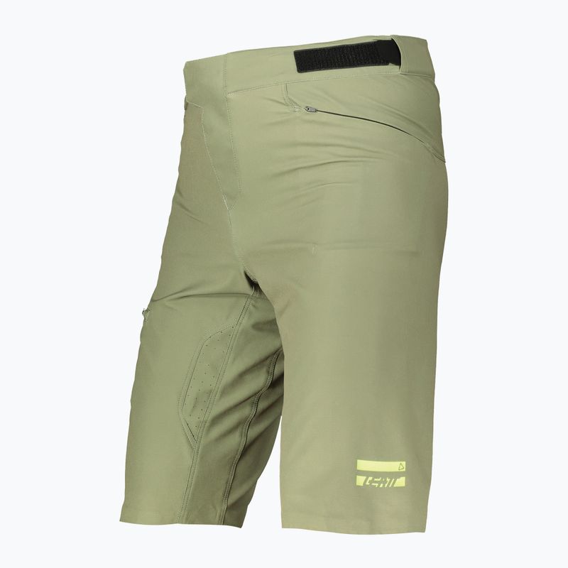 Leatt MTB 1.0 cyklistické kraťasy zelené 5021130361
