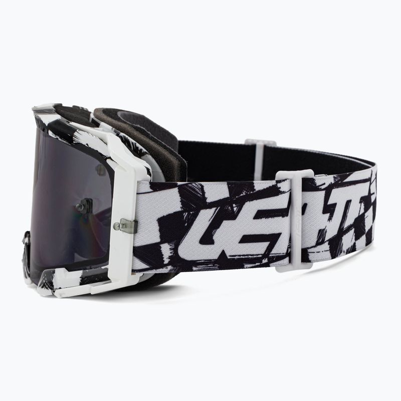 Cyklistické brýle Leatt Velocity 5.5 white and black 8022010350 4