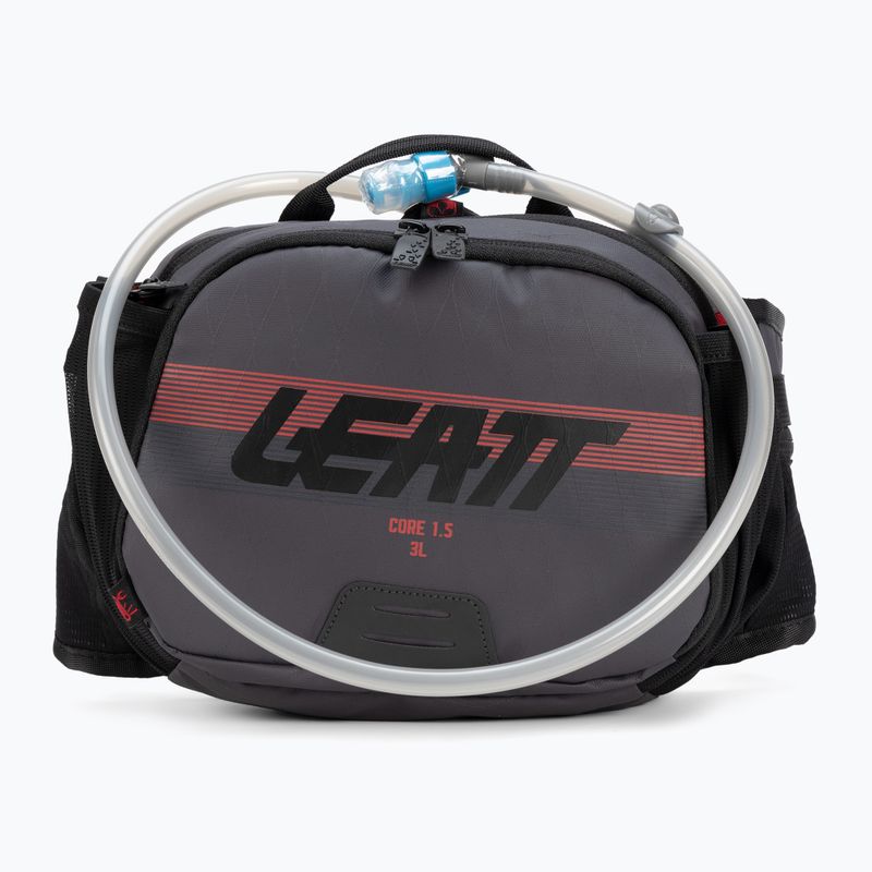 Leatt Hydration Core 1,5 l šedá/černá cyklistická ledvinka 7022200410