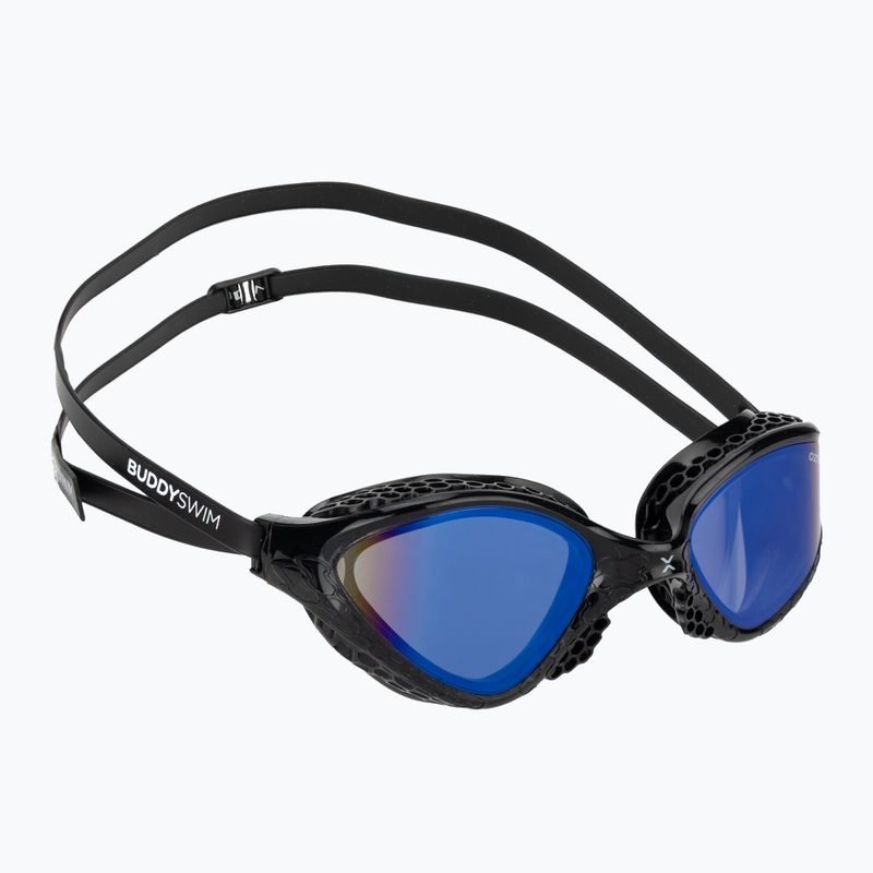 Plavecké brýle BuddySwim OzeanX Mirror black / blue