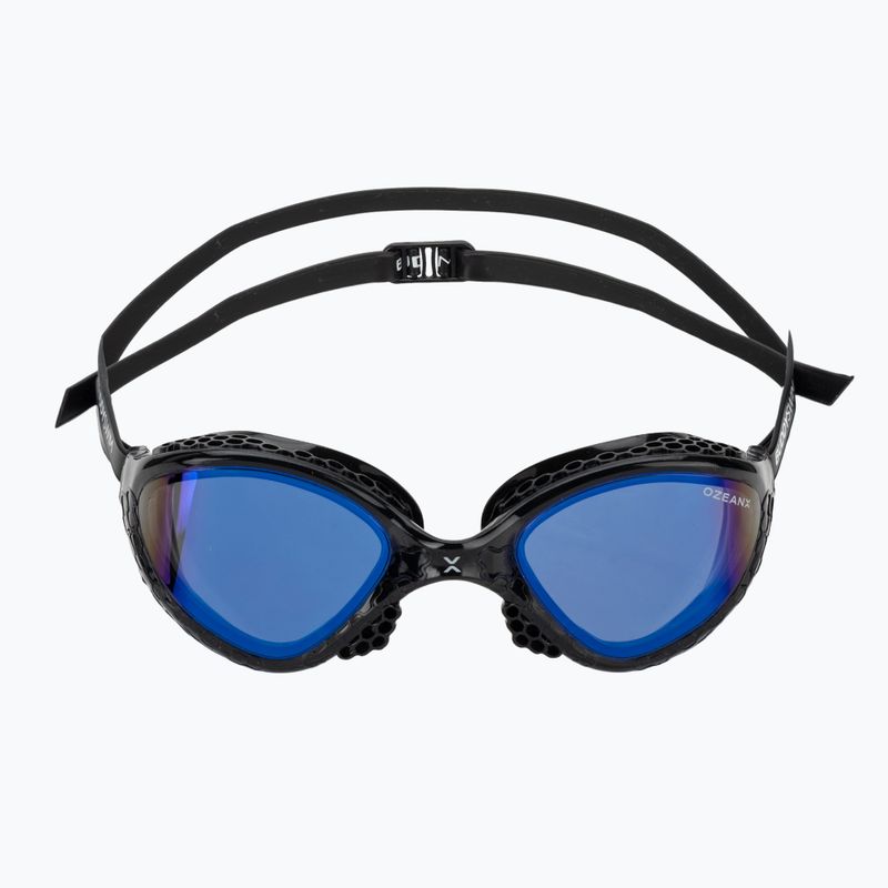 Plavecké brýle BuddySwim OzeanX Mirror black / blue 2