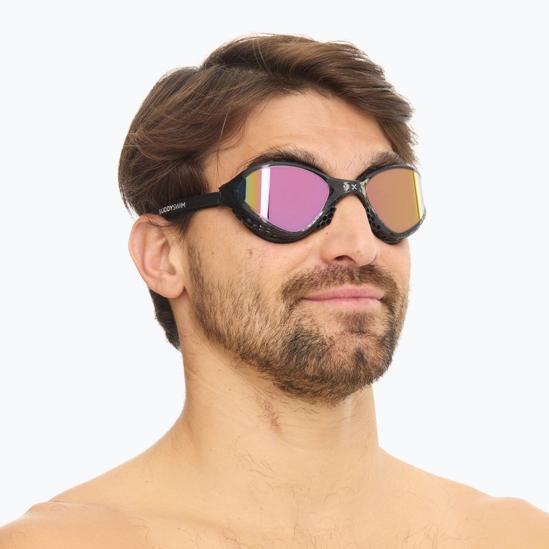 Plavecké brýle BuddySwim OzeanX Mirror black / iridium 3