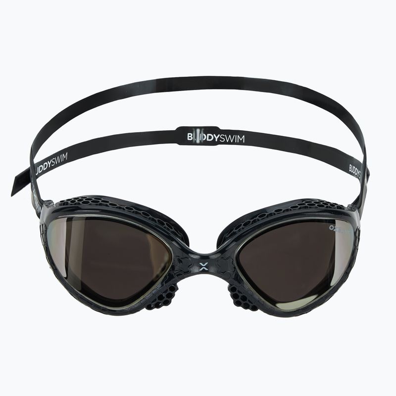 Plavecké brýle BuddySwim OzeanX Mirror black / silver 2