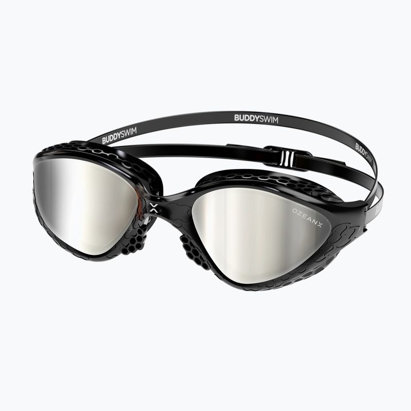 Plavecké brýle BuddySwim OzeanX Mirror black / silver