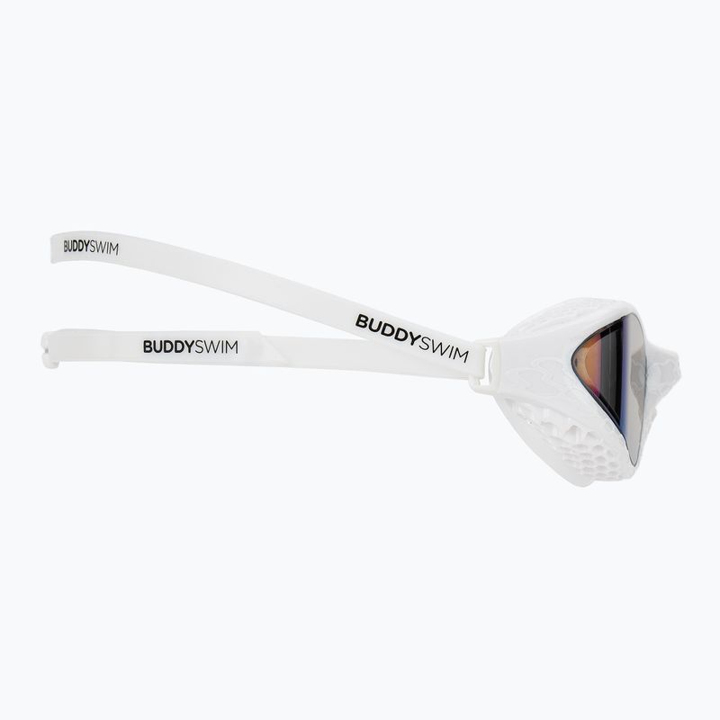 Plavecké brýle BuddySwim OzeanX Mirror white / blue 3