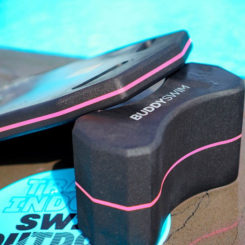 Plavecká deska BuddySwim Pull Buoy black/pink 5