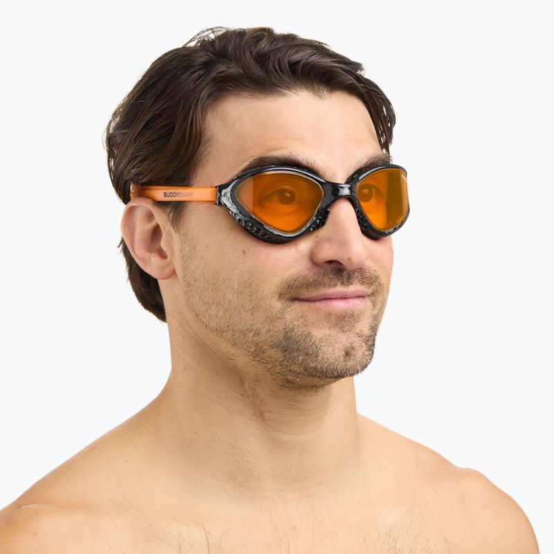 Plavecké brýle BuddySwim Ozean black/orange/orange 4