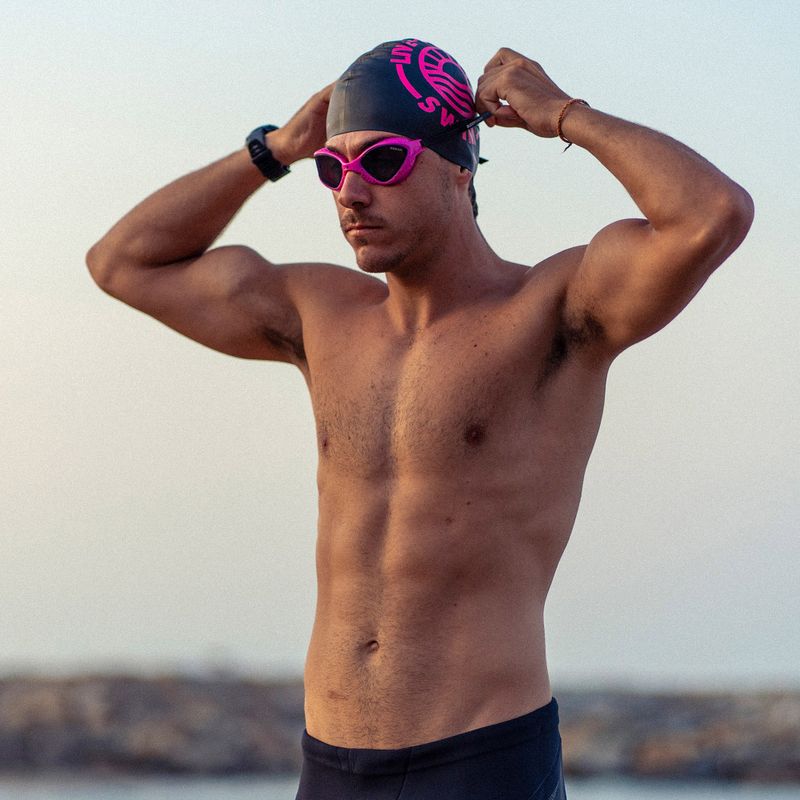 Plavecké brýle BuddySwim Ozean pink/black/smoke 5