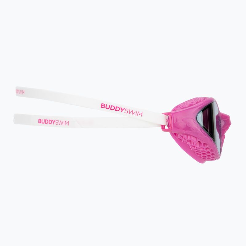 Plavecké brýle BuddySwim OzeanX Mirror pink/white/iridium 3