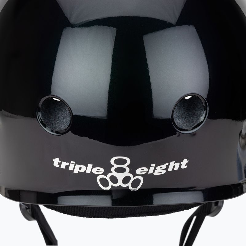 Přilba Triple Eight Deep Cover Barbie Skates purple/green 8