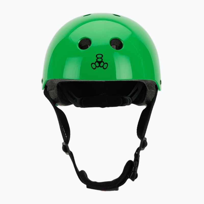 Dětská helma Triple Eight Lil 8 Youth neon green glossy 2