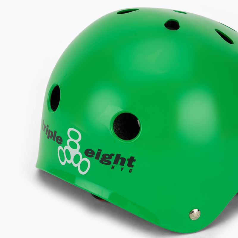 Dětská helma Triple Eight Lil 8 Youth neon green glossy 8
