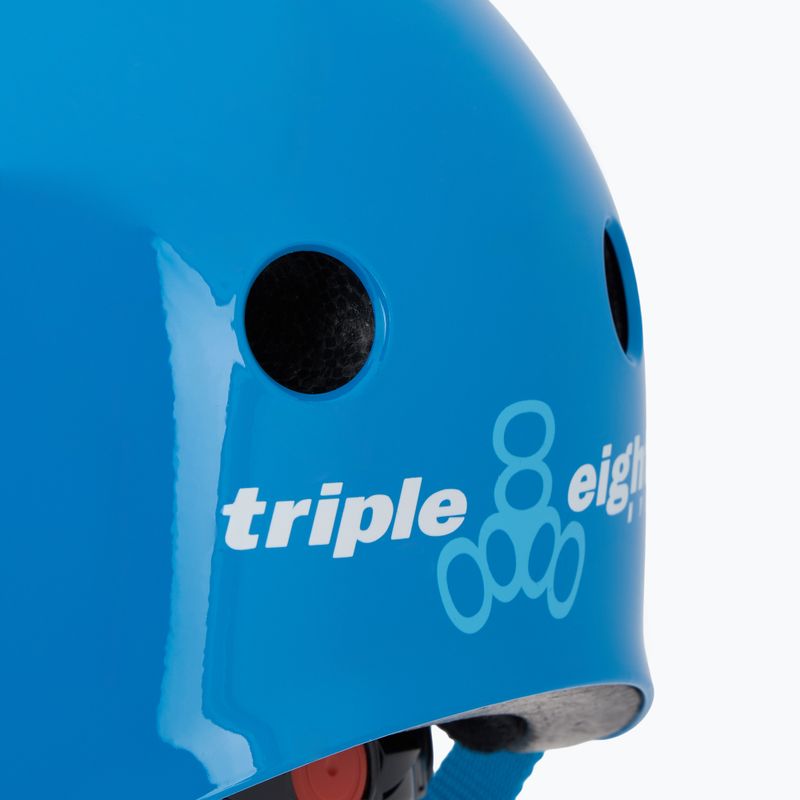 Dětská helma Triple Eight Lil 8 Youth blue glossy 8