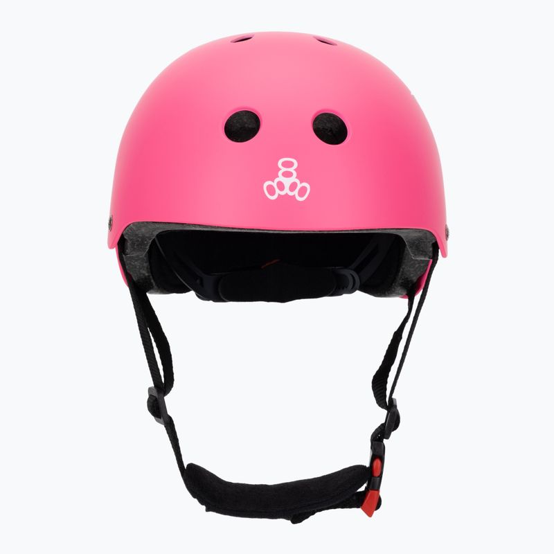 Dětská helma Triple Eight Youth Lil 8 Staab neon pink 2