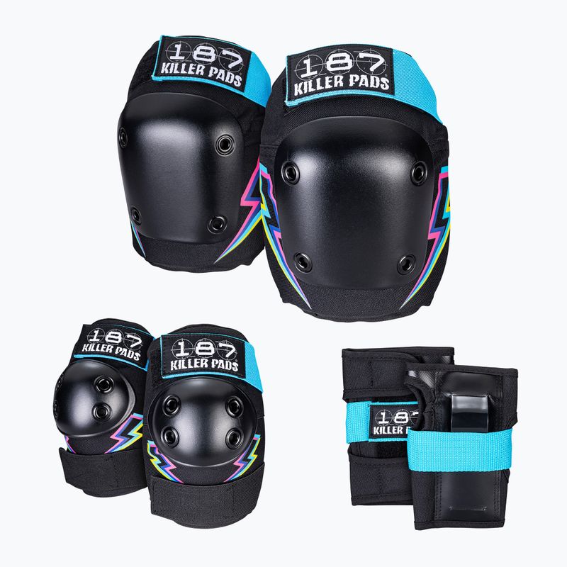 Sada chráničů 187 Killer Pads Six Pack elektric bolt 2