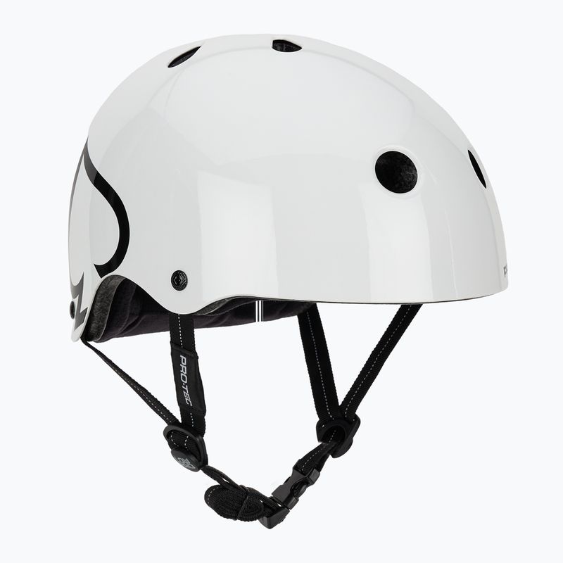 Přilba  Pro-Tec Low Pro gloss white