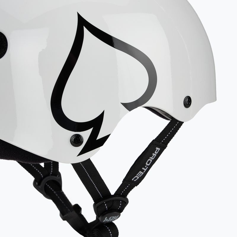 Přilba  Pro-Tec Low Pro gloss white 7