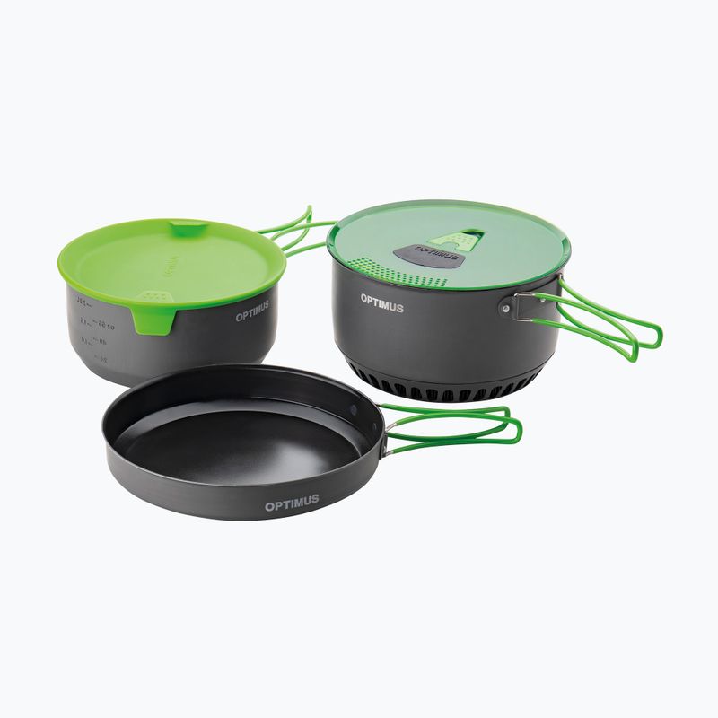 Sada turistického nádobí Optimus Terra Camp 4 Pot Set 3