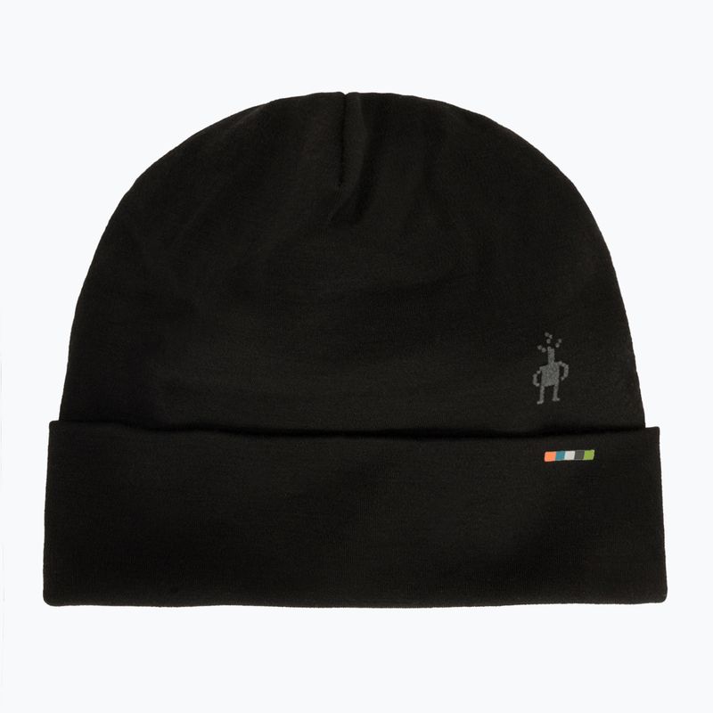 Smartwool Merino Oboustranná čepice s manžetami černá 5