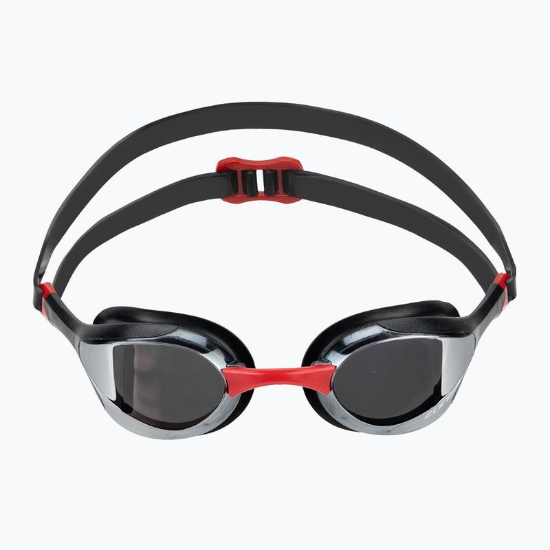Plavecké brýle ZONE3 Volare Streamline Racing black/red/silver polarized mirror revo 2