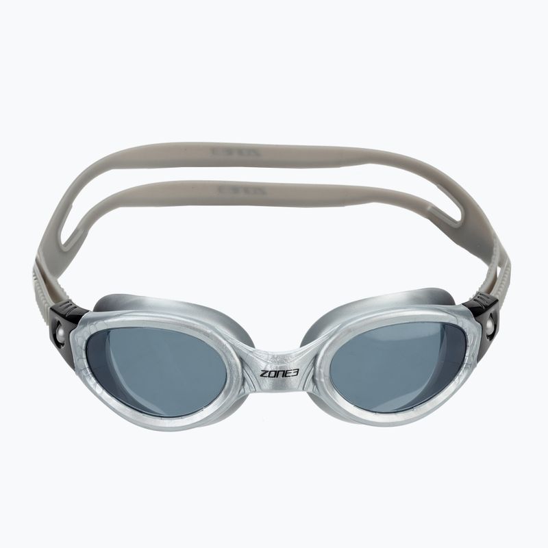 Plavecké brýle ZONE3 Apollo Swim silver/black/tinted blue 2