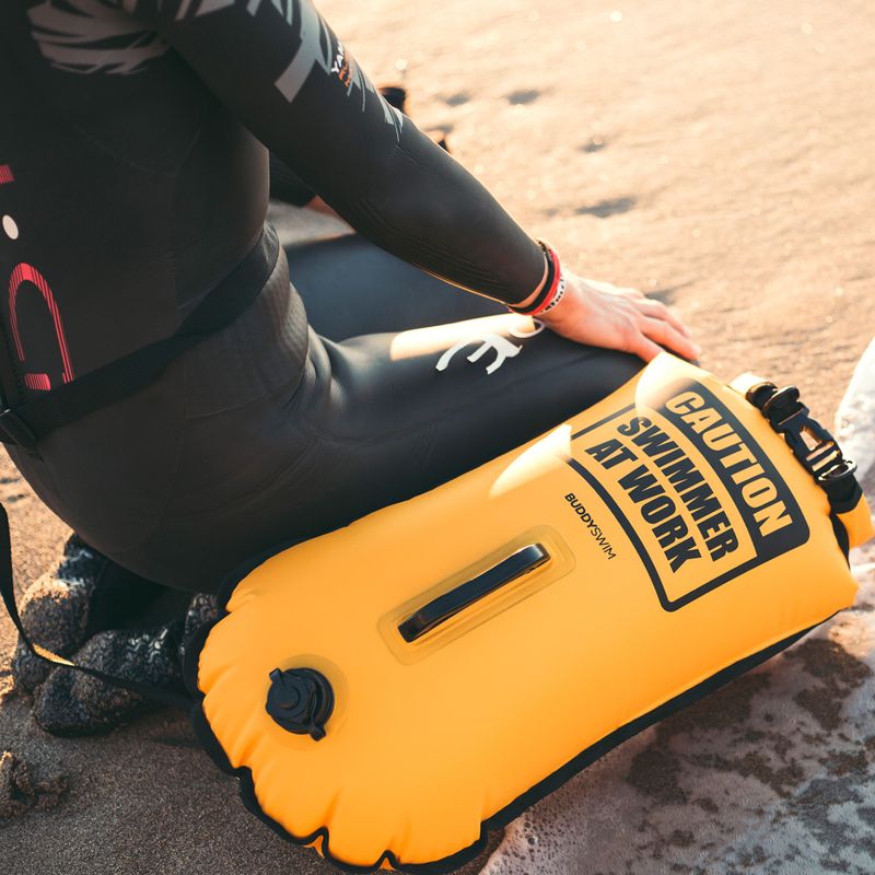 Záchranná bójka BuddySwim CSW Dry Bag 28 l yellow 6