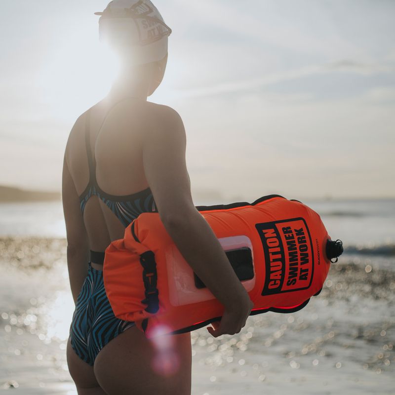 Záchranná bójka BuddySwim Smartphone Dry Bag 28 l orange 6