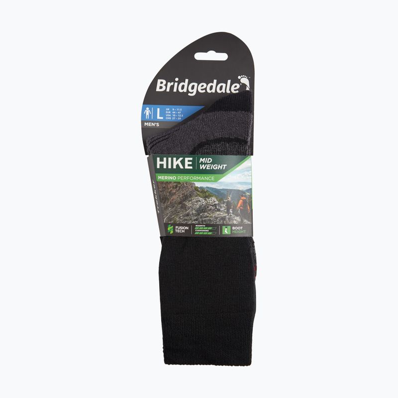 Pánské ponožky Bridgedale Heavyweight Performance Boot Original black 4