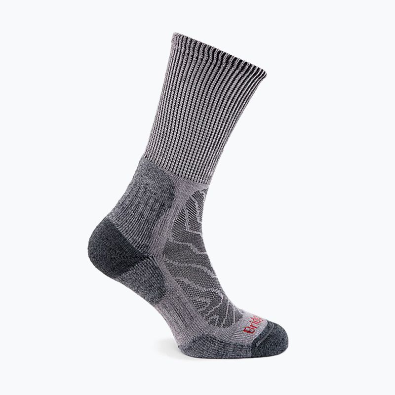 Pánské ponožky Bridgedale Lightweight Merino Comfort Boot Original grey 5