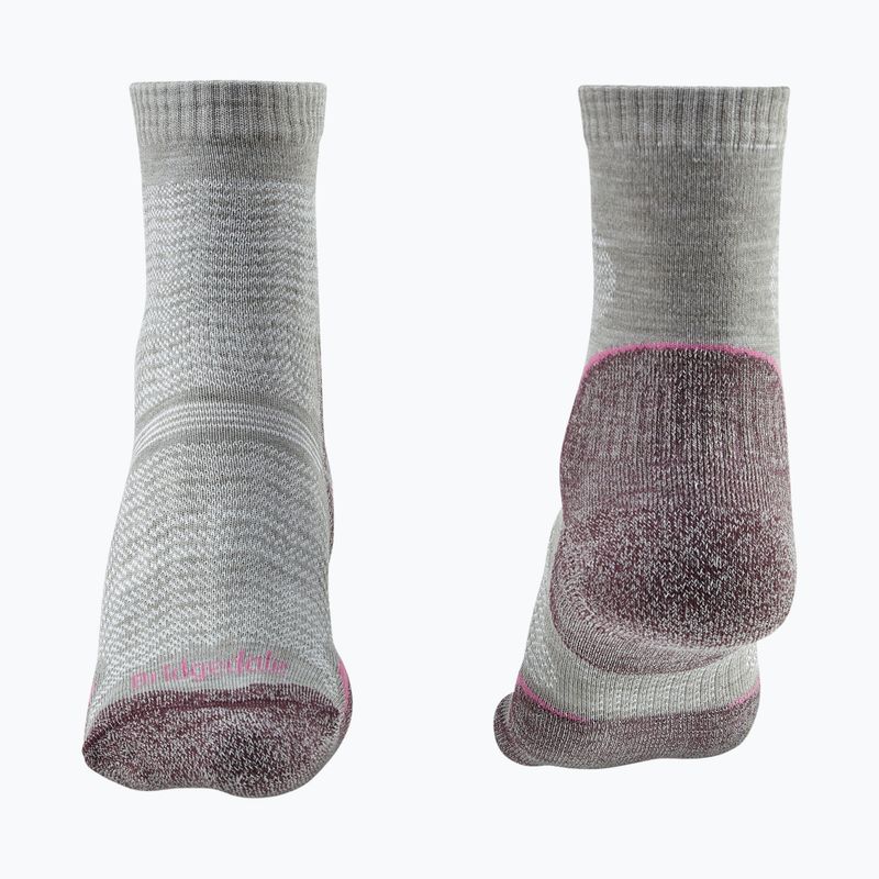 Dámské trekingové ponožky Bridgedale Hike Ultralight Performance Crew aubergine 2