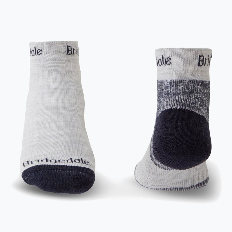 Pánské ponožky Bridgedale Hike Lightweight Performance Ankle silver/navy 2