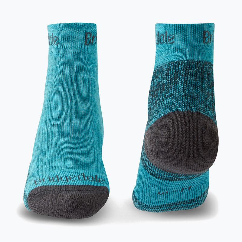 Dámské ponožky Bridgedale Hike Lightweight Performance Ankle turquoise/navy 2