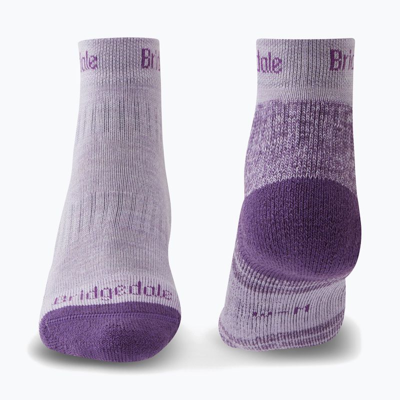 Dámské ponožky Bridgedale Hike Lightweight Performance Ankle heather/damson 2