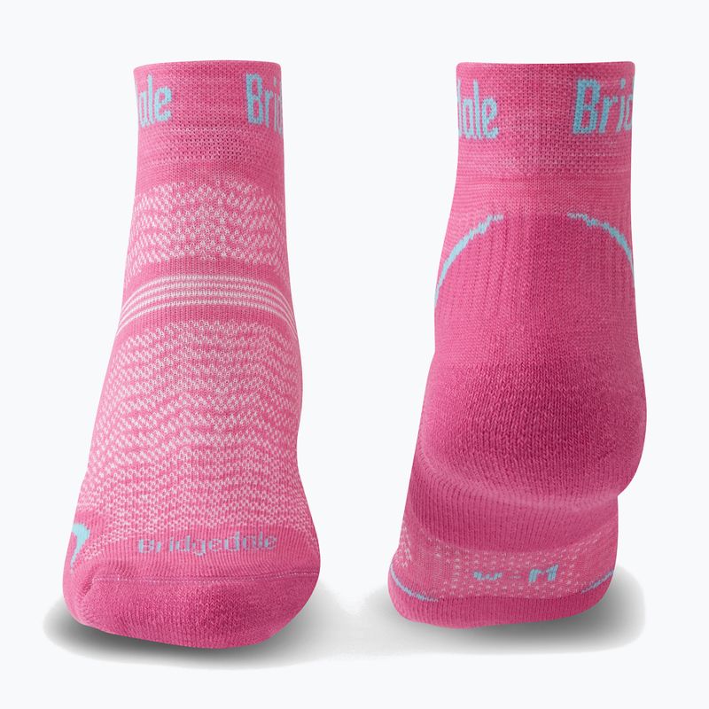 Dámské trekingové ponožky Bridgedale Hike Ultralight Performance Ankle pink 2