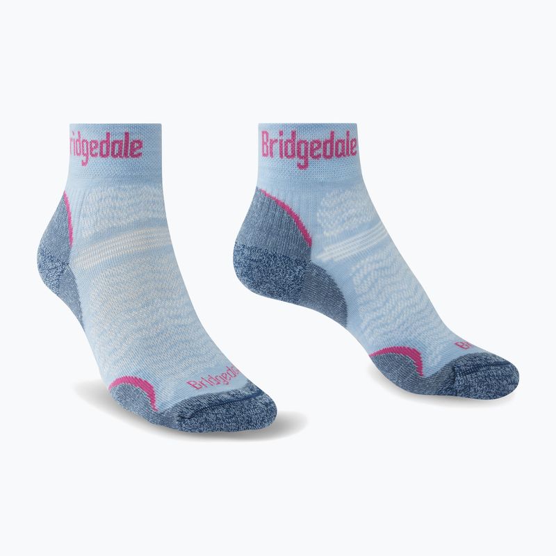 Dámské trekingové ponožky Bridgedale Hike Ultralight Performance Ankle blue