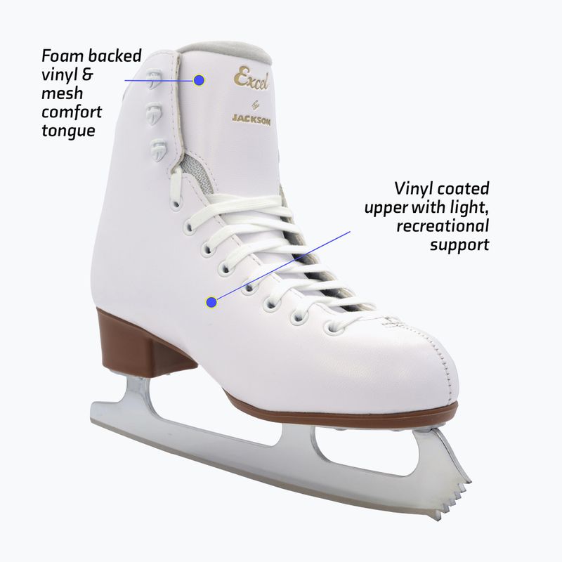 Dámské krasobrusle Jackson Excel Mark II Blade white 10