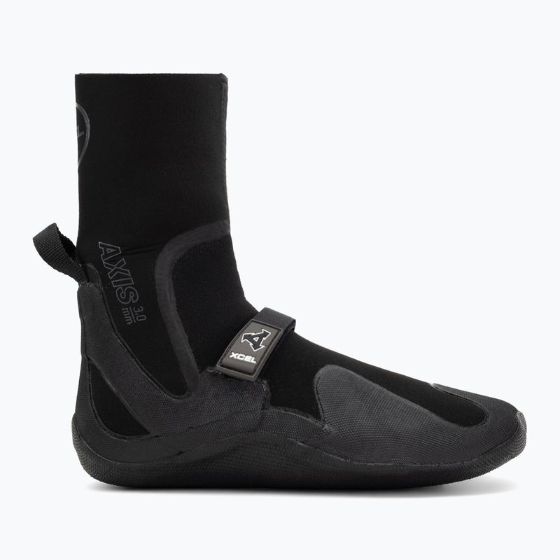 Neoprenové boty Xcel Axis Round Toe 3 mm black 2