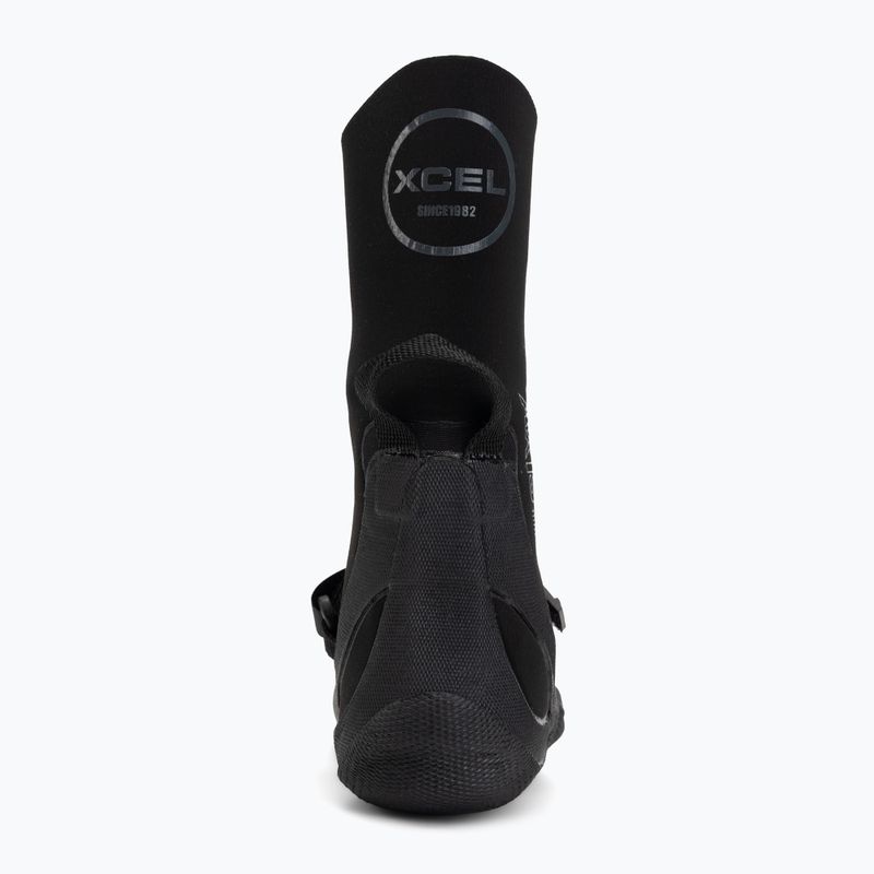Neoprenové boty Xcel Axis Round Toe 3 mm black 6